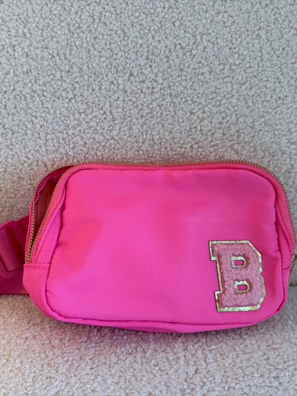 NWOT! Monogrammed "B" Belt Bag